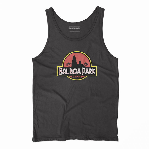 Balboa Park Tank Top - Unisex - Black | San Diego Humor