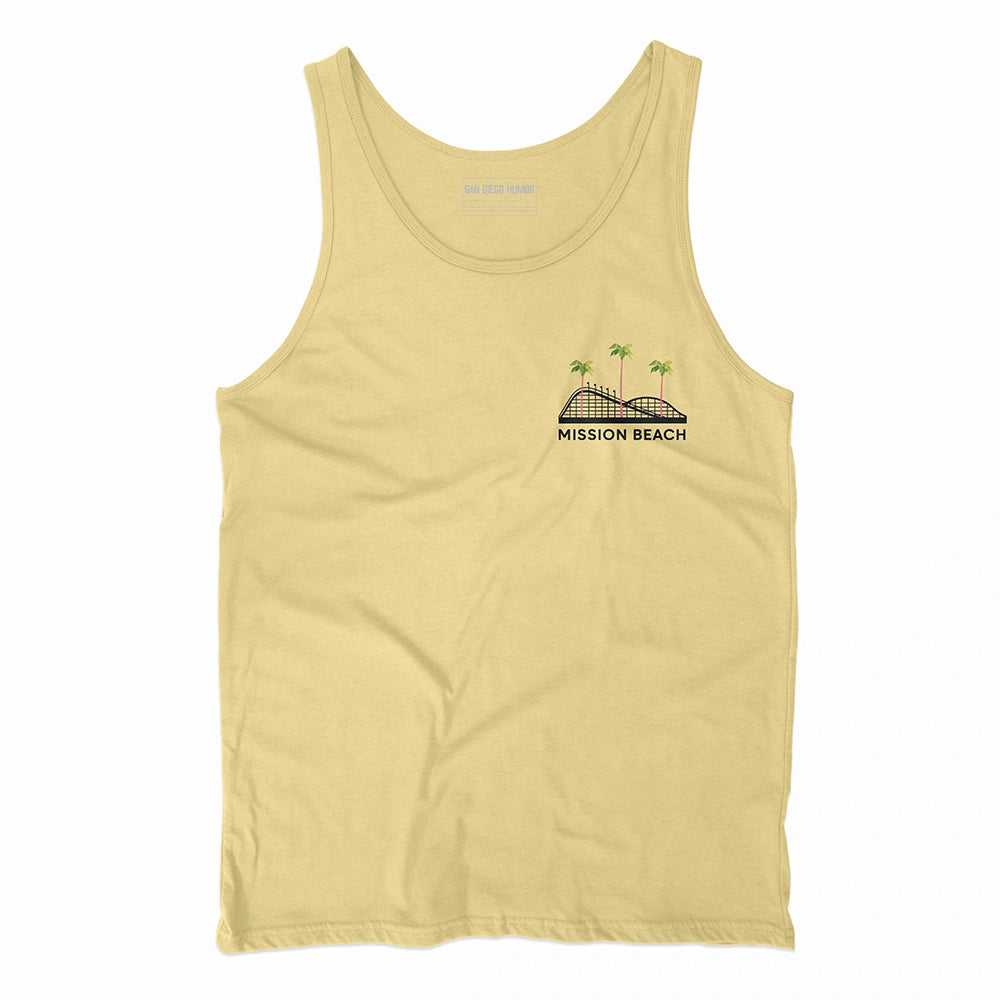 Mission Beach Tank Top (Yellow)