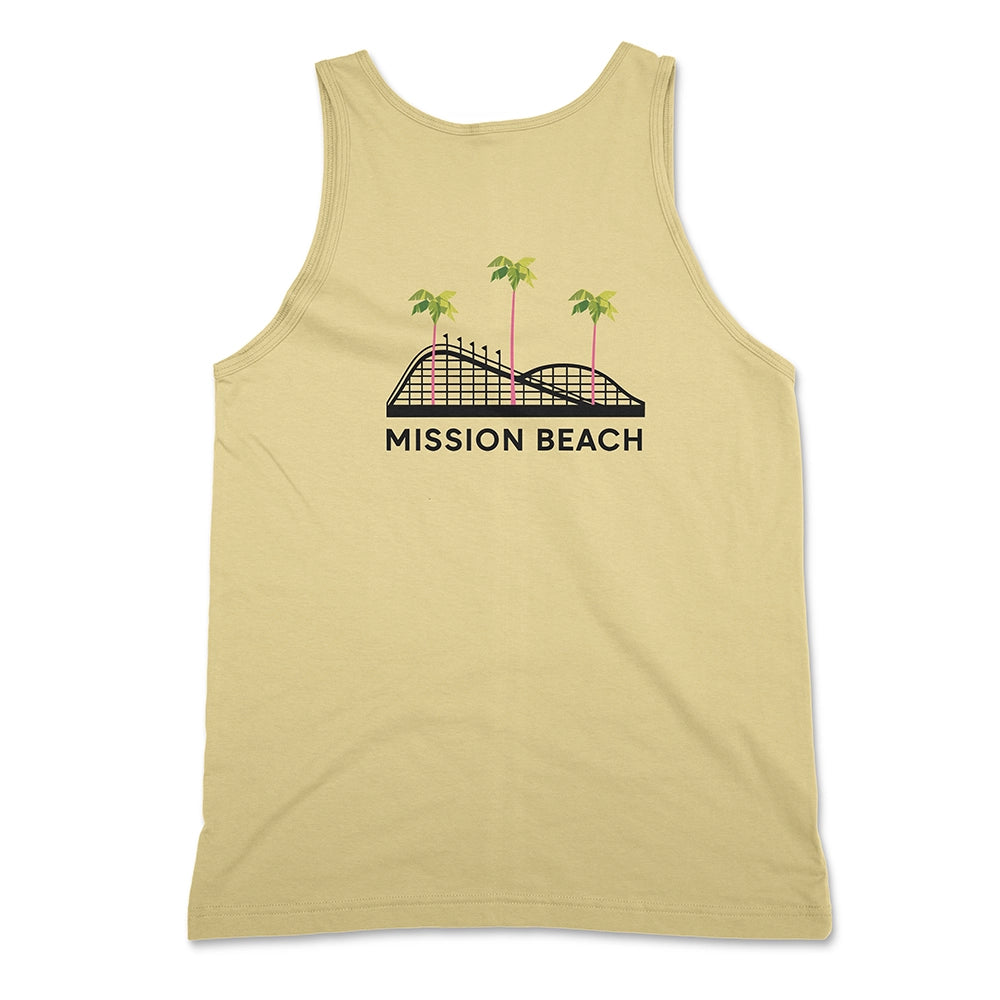 Mission Beach Tank Top (Yellow)