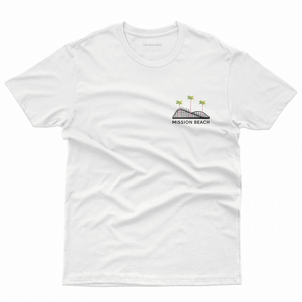 Mission Beach Rollercoaster - T-Shirt (Unisex)