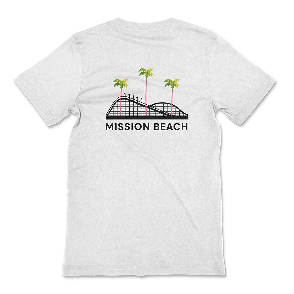 Mission Beach Rollercoaster - T-Shirt (Unisex)