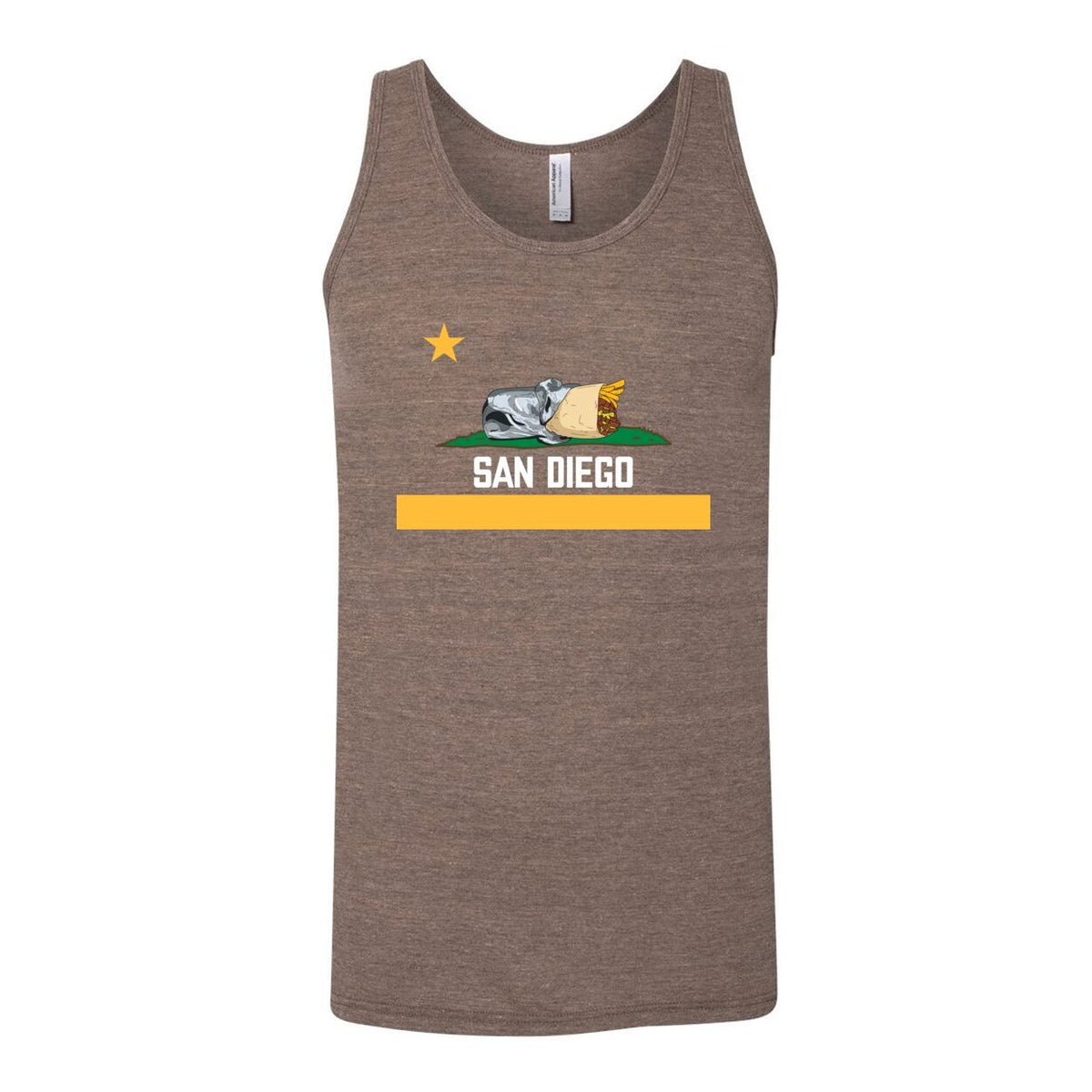 San Diego Burrito Flag Tank Top - Unisex