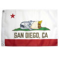 San Diego CA Burrito Flag Original Garden Flag - California Bear Burrito Flag Parody 12.5x18 Inch Outdoor Garden Flag with Grommets San Diego Decor | San Diego Humor