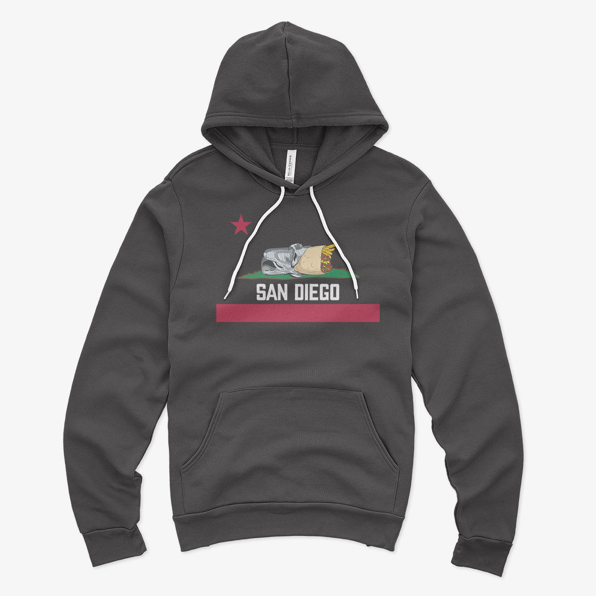 San Diego Burrito Flag Hoodie - Unisex