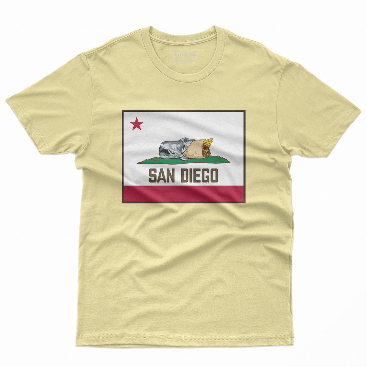 San Diego Burrito Flag T-Shirt - Unisex